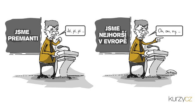 Kreslený vtip: Autor: Marek Simon