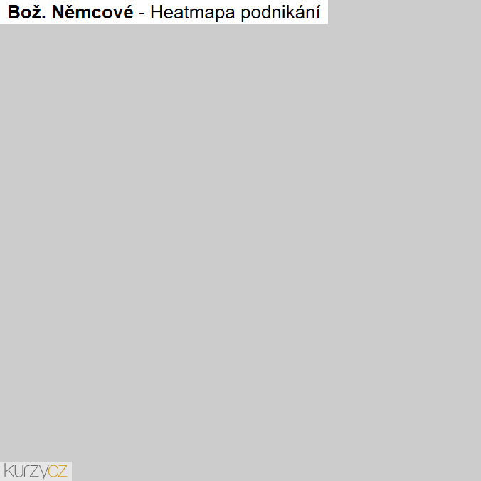 Mapa Bož. Němcové - Firmy v ulici.