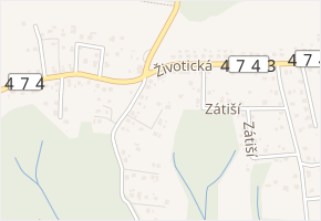 Těrlická v obci Albrechtice - mapa ulice