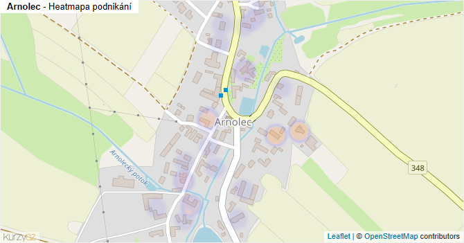Arnolec - mapa podnikání