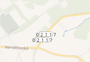 Dolnopasecká v obci Aš - mapa ulice