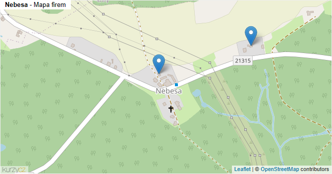 Nebesa - mapa firem