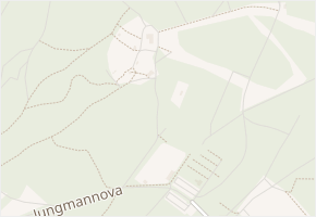 U Rozhledny v obci Aš - mapa ulice