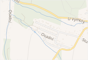 Brennerova v obci Babice - mapa ulice
