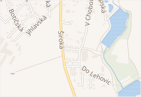 Slunečná v obci Babice - mapa ulice