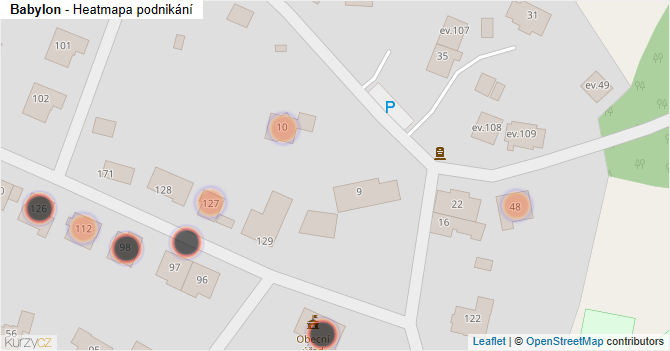 Babylon - mapa podnikání