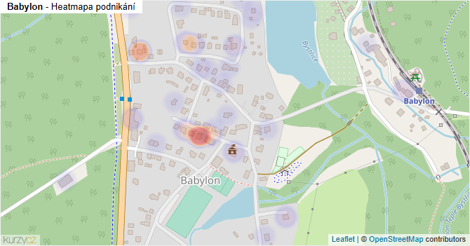 Babylon - mapa podnikání