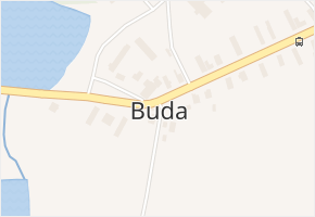 Buda v obci Bakov nad Jizerou - mapa části obce