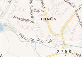 Mládežnická v obci Bakov nad Jizerou - mapa ulice