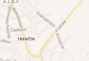 Slunečná v obci Bakov nad Jizerou - mapa ulice
