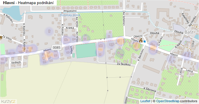 Hlavní - mapa podnikání