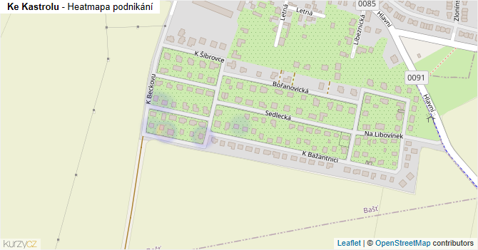 Ke Kastrolu - mapa podnikání