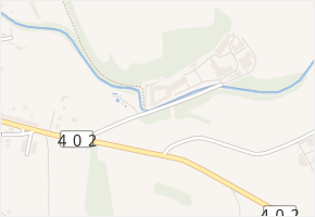 Tovární v obci Batelov - mapa ulice