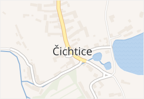 Čichtice v obci Bavorov - mapa části obce
