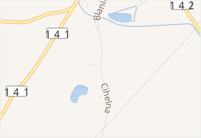 Cihelna v obci Bavorov - mapa ulice