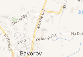 Fűgnerova v obci Bavorov - mapa ulice