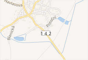 Netolická v obci Bavorov - mapa ulice