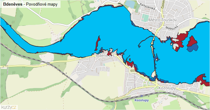 Bdeněves - mapa firem