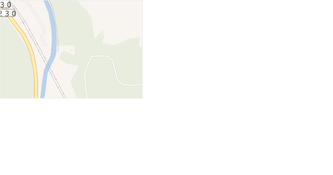U Trati v obci Bečov nad Teplou - mapa ulice