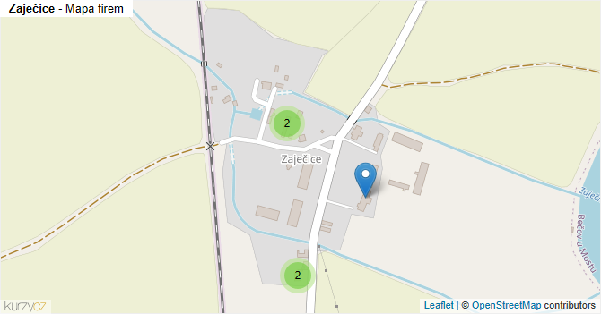 Zaječice - mapa firem