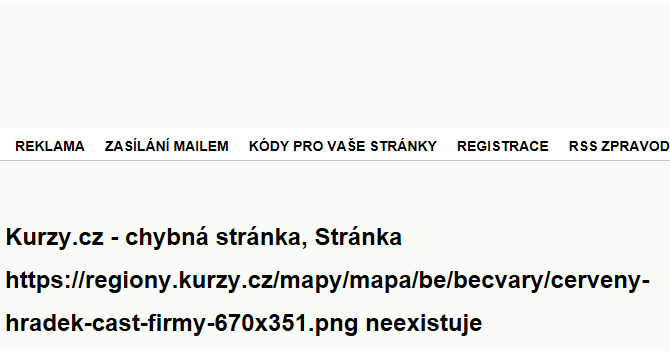 Červený Hrádek - mapa firem