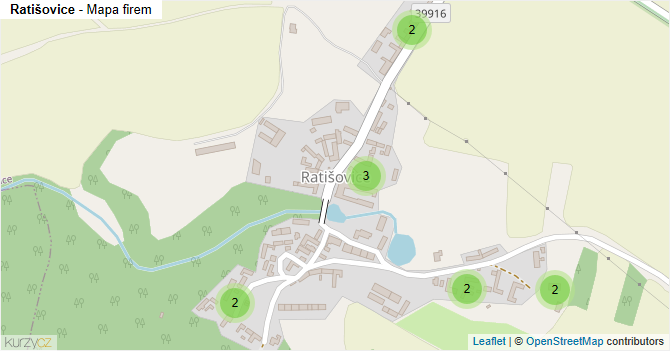 Ratišovice - mapa firem