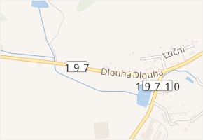 Dlouhá v obci Bělá nad Radbuzou - mapa ulice