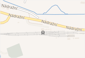 Nádražní v obci Bělá nad Radbuzou - mapa ulice