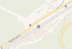 Nádražní v obci Bělá pod Bezdězem - mapa ulice