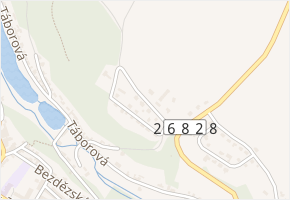 Radechovská v obci Bělá pod Bezdězem - mapa ulice