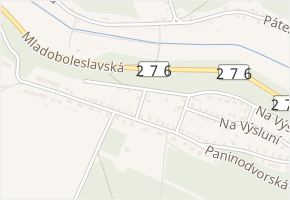 Šimáčkova v obci Bělá pod Bezdězem - mapa ulice