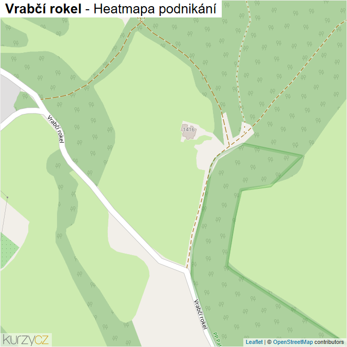 Mapa Vrabčí rokel - Firmy v ulici.