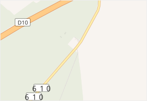 Hájovna v obci Benátky nad Jizerou - mapa ulice