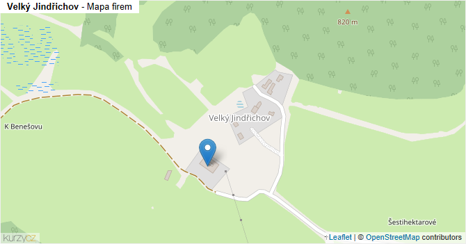 Velký Jindřichov - mapa firem