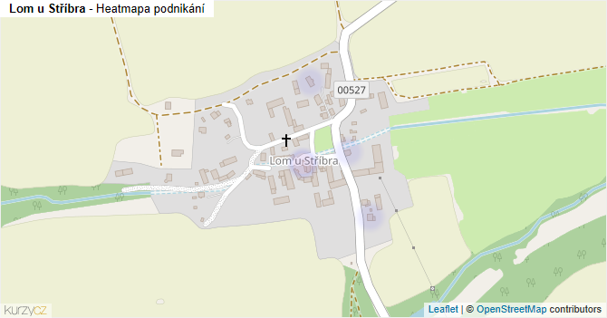 Lom u Stříbra - mapa podnikání