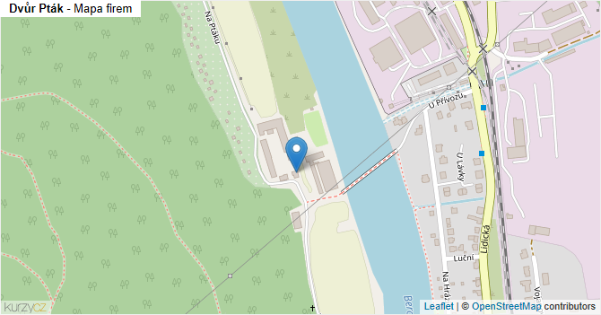 Dvůr Pták - mapa firem