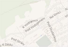 K Vodojemu v obci Beroun - mapa ulice