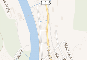 Luční v obci Beroun - mapa ulice