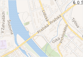 Pod Haldou v obci Beroun - mapa ulice