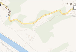Pod Lišticí v obci Beroun - mapa ulice