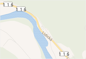 Pod Plešivcem v obci Beroun - mapa ulice