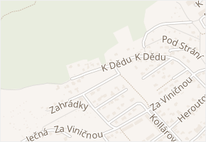 samota Pod Vinicí v obci Beroun - mapa ulice