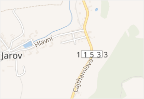Souběžná v obci Beroun - mapa ulice