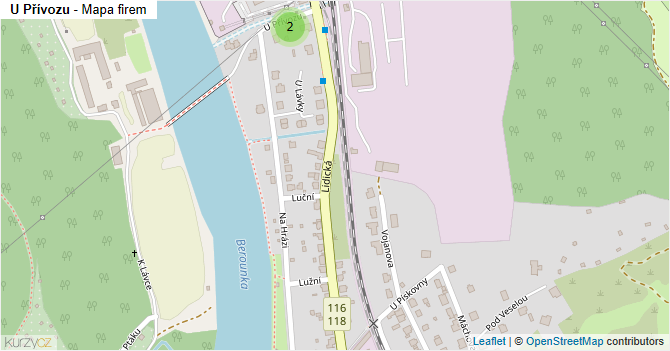 U Přívozu - mapa firem