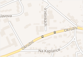 V Hlinkách v obci Beroun - mapa ulice