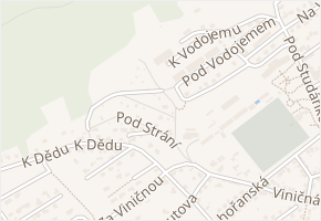 Ve Stráni v obci Beroun - mapa ulice