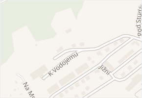 Vodárna v obci Beroun - mapa ulice