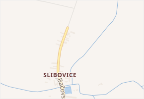 Bačovská v obci Běrunice - mapa ulice