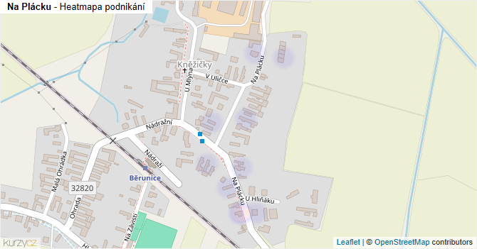 Na Plácku - mapa podnikání