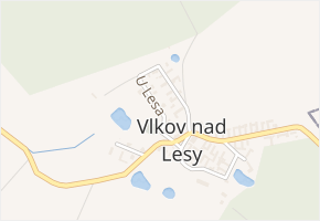 U Lesa v obci Běrunice - mapa ulice